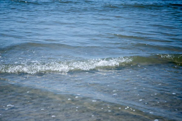 Havet Och Stranden Vatten Krusningar Och Reflektioner — Stockfoto