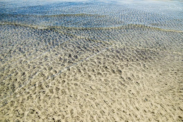 Okyanus Plaj Dalgalanmalar Yansımalar — Stok fotoğraf