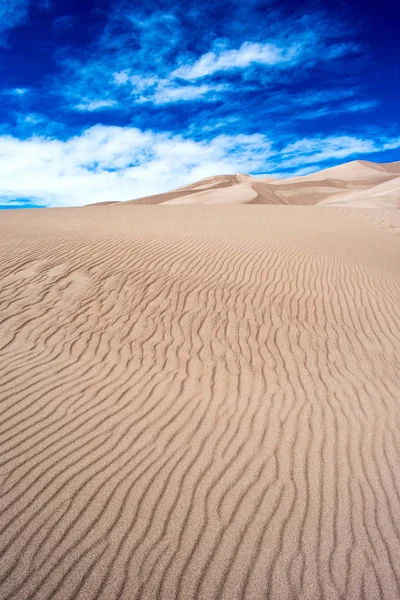 Parque Nacional Das Grandes Dunas Areia Preservar Colorado Natureza Paisagem — Fotografia de Stock