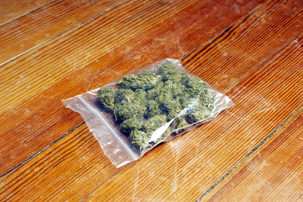 Begreppsmässig Sammansättning Marijuana Droger — Stockfoto