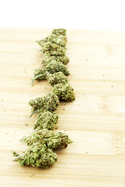Composición Conceptual Las Drogas Marihuana — Foto de Stock