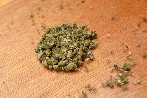 Konzeptionelle Zusammensetzung Von Marihuana Drogen — Stockfoto
