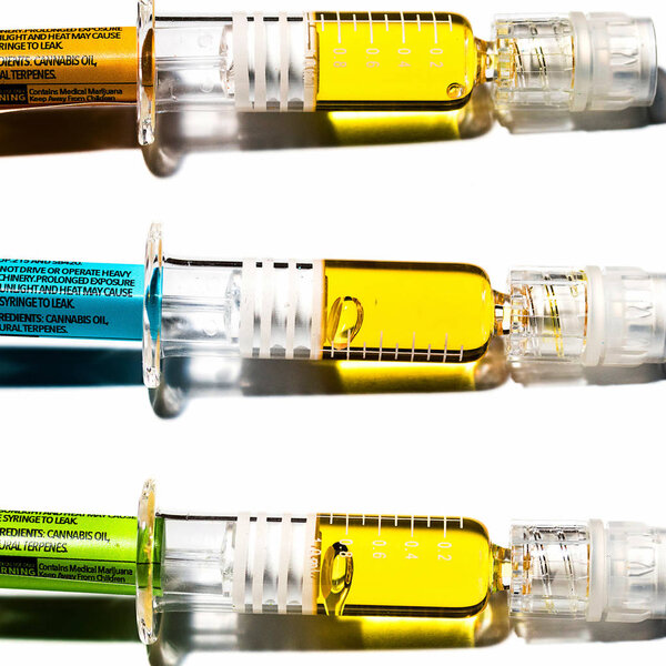 Marijuana isolated on white background. Concept of addiction and health care.