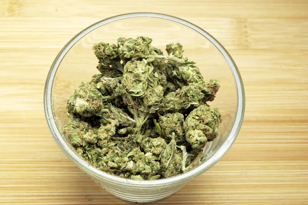 Conceptuele Samenstelling Van Marihuana Drugs — Stockfoto