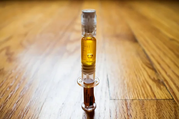 Marijuana Oil Begreppet Missbruk Och Hälsovård — Stockfoto