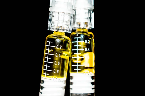 Aceite Marihuana Concepto Adicción Atención Médica — Foto de Stock