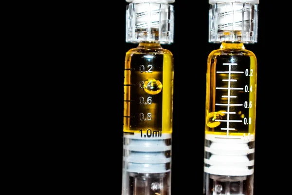 Marijuana Oil Begreppet Missbruk Och Hälsovård — Stockfoto