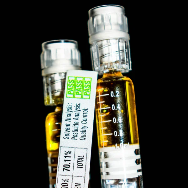 Aceite Marihuana Concepto Adicción Atención Médica —  Fotos de Stock