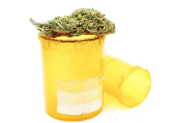 Marijuana Drugs Addiction Concept Composition Isolated White Background — Stock Photo, Image