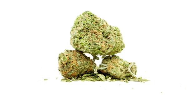 Close Weergave Van Gedroogde Marihuana Drugsverslaving Concept Medisch Marihuana Concept — Stockfoto