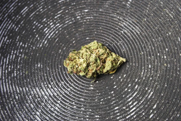 Conceito Dependência Marijuana Composição Drogas Cannabis — Fotografia de Stock