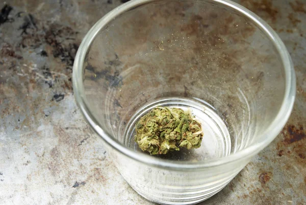 Concepto Adicción Marihuana Composición Las Drogas Del Cannabis —  Fotos de Stock