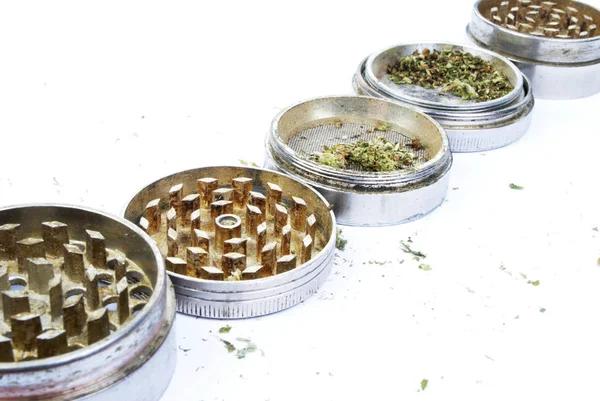Marihuana Drugsverslaving Concept Cannabis Kan Worden Gebruikt Voor Medische Doeleinden — Stockfoto