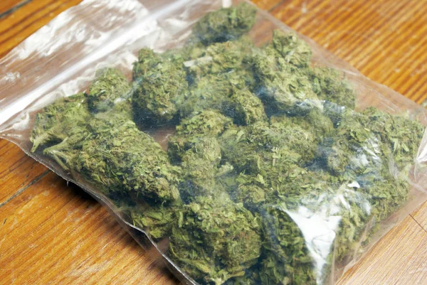 Suchtkonzept Für Marihuana Cannabis Für Medizinische Zwecke — Stockfoto