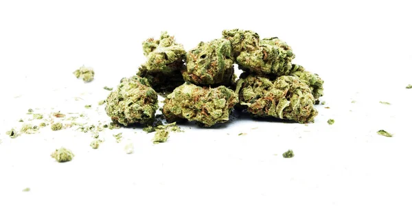 Marijuana Icon, Circle — Stock Photo, Image