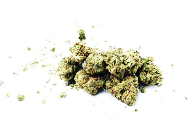 Icono de Marihuana, Círculo — Foto de Stock