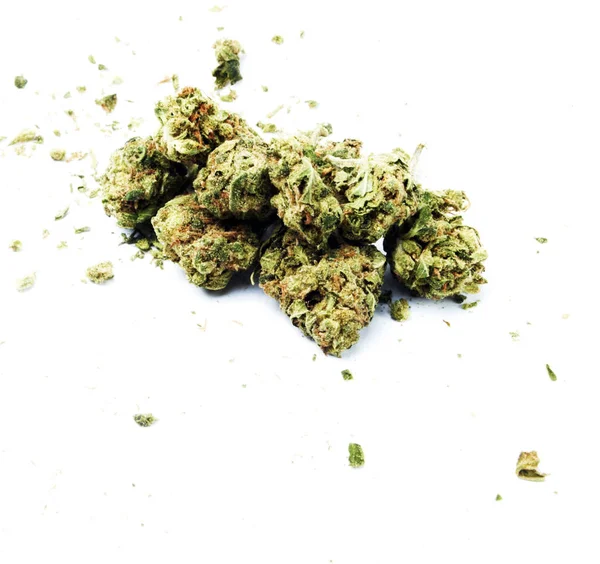 Icono de Marihuana, Círculo — Foto de Stock