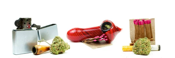 Marihuána Kábítószer Függőség Fogalmát Kannabisz Gyógyászati Célokra Felhasználható — Stock Fotó