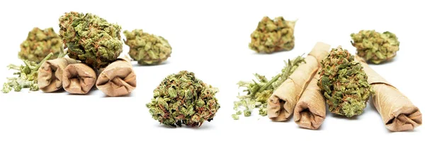 Icono de Marihuana, Círculo —  Fotos de Stock
