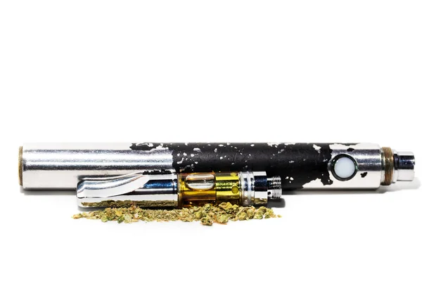Elektronische Zigarette Mit Cannabis — Stockfoto