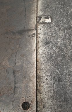 Gri beton yüzey, eskimiş arka plan..