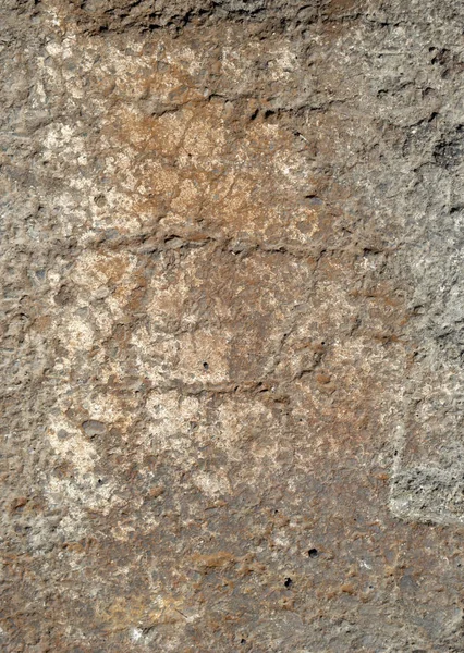 Pełny Widok Ramki Brązowego Starego Wywietrzone Ściany Teksturowane Tła — Zdjęcie stockowe