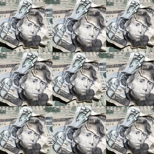 Plakát Penězi Dolarů — Stock fotografie