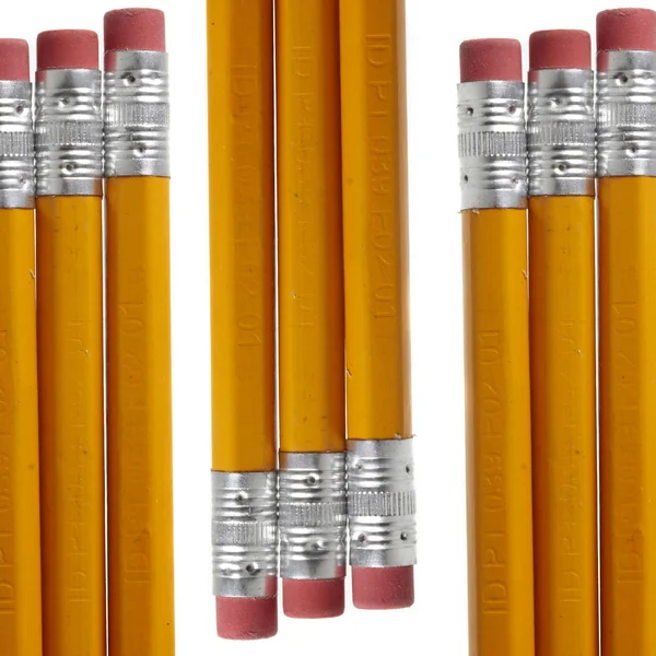 Hintergrund Mit Bleistiften Bürobedarf — Stockfoto