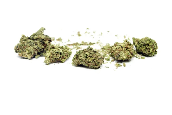 Icono de Marihuana, Círculo — Foto de Stock