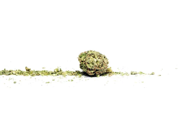 Marihuana Seca Concepto Drogadicción Concepto Marihuana Medicinal —  Fotos de Stock