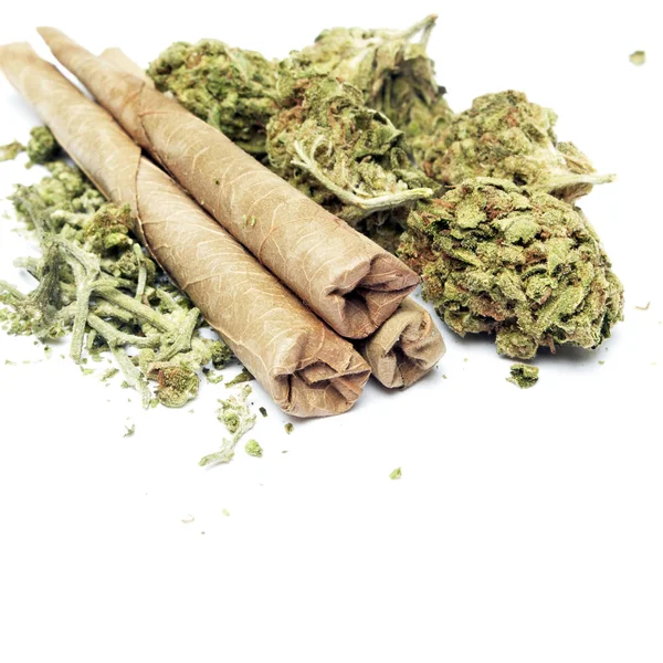 Marijuana Icon, Circle — Stock Photo, Image