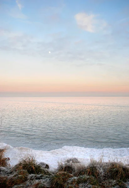 Schöner Sonnenuntergang Meer — Stockfoto