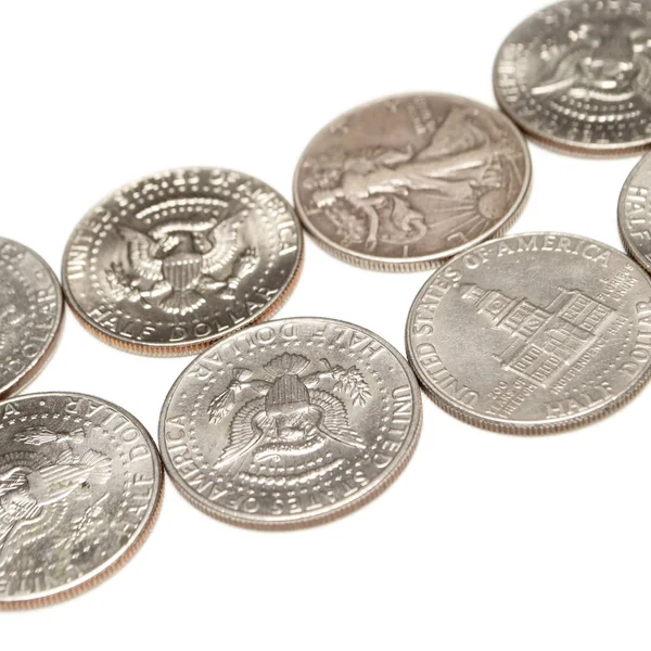 Монети — стокове фото