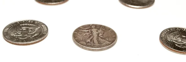 Монети — стокове фото