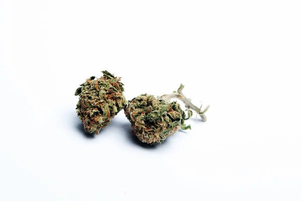 Närbild Syn Torkad Marijuana Narkotikamissbruk Koncept Medicinsk Marijuana Concept — Stockfoto