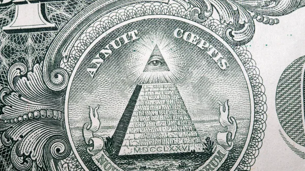 Money Closeup Dollar Bill Des États Unis Amérique — Photo