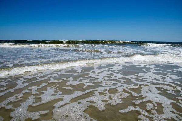 Vackra Ocean Beach Och Havs Landskap — Stockfoto
