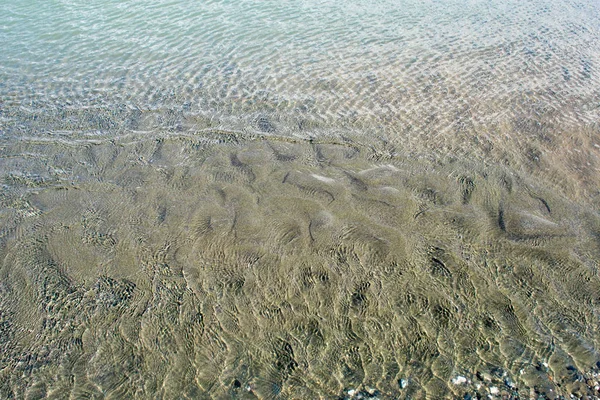 Ρηχά Νερά Θάλασσα Φυσικό Φόντο — Φωτογραφία Αρχείου