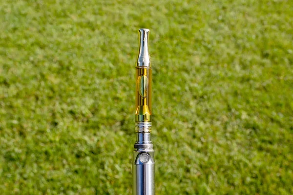 Vape Pen Olie Vaping Marihuana Cannabis Vaporizer — Stockfoto