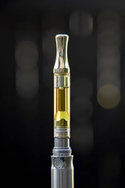 Vape Pen Olie Vaping Marihuana Cannabis Vaporizer — Stockfoto