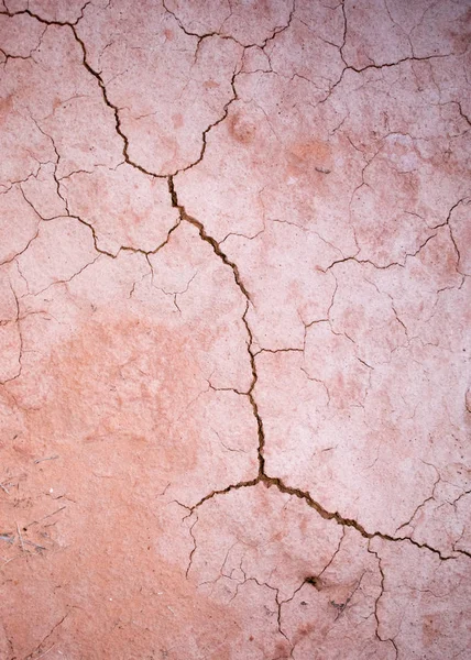Cracked Soil Pattern Natural Background — Stock Photo, Image