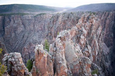 Kayalık kayalıkların güzel manzara görünümü