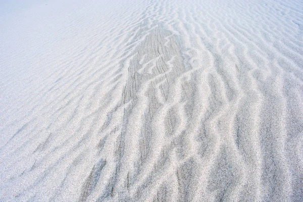海滩沙丘在夏天的阳光纹理和模式 — 图库照片