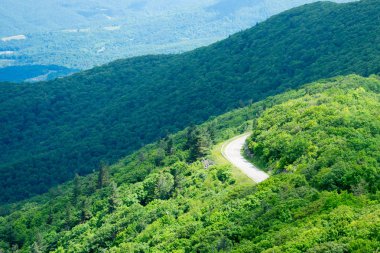 Dağların manzarası, doğal arkaplan