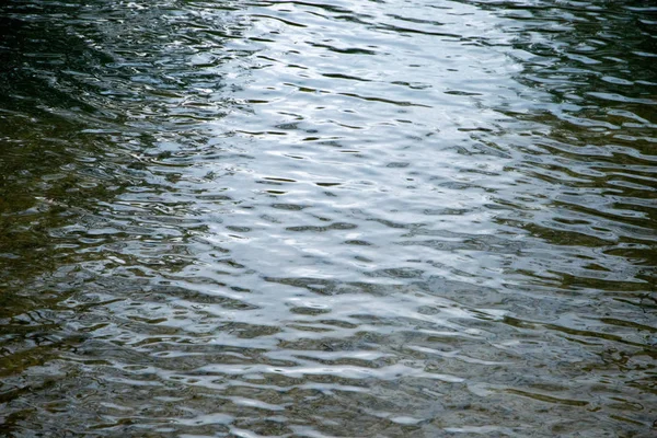 Woda Rzeczny Ryppami — Zdjęcie stockowe