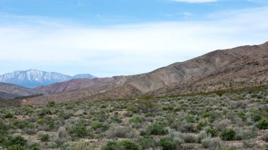 Kayalık dağlar arka plan, doğa manzara