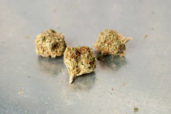 Suszone Marihuany Koncepcja Uzależnienia Narkotyków Koncepcja Medyczna Marihuana — Zdjęcie stockowe
