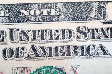 Para, Dollar 'ın çekim Amerika Birleşik Devletleri konumundan Bill