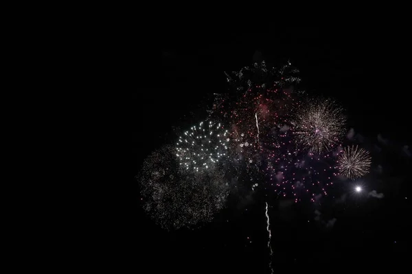 Праздник Фейерверков Взрыв Ярких Красок — стоковое фото