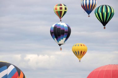Albuquerque Uluslararası Balon Fiesta sıcak hava balonları, New Mexico